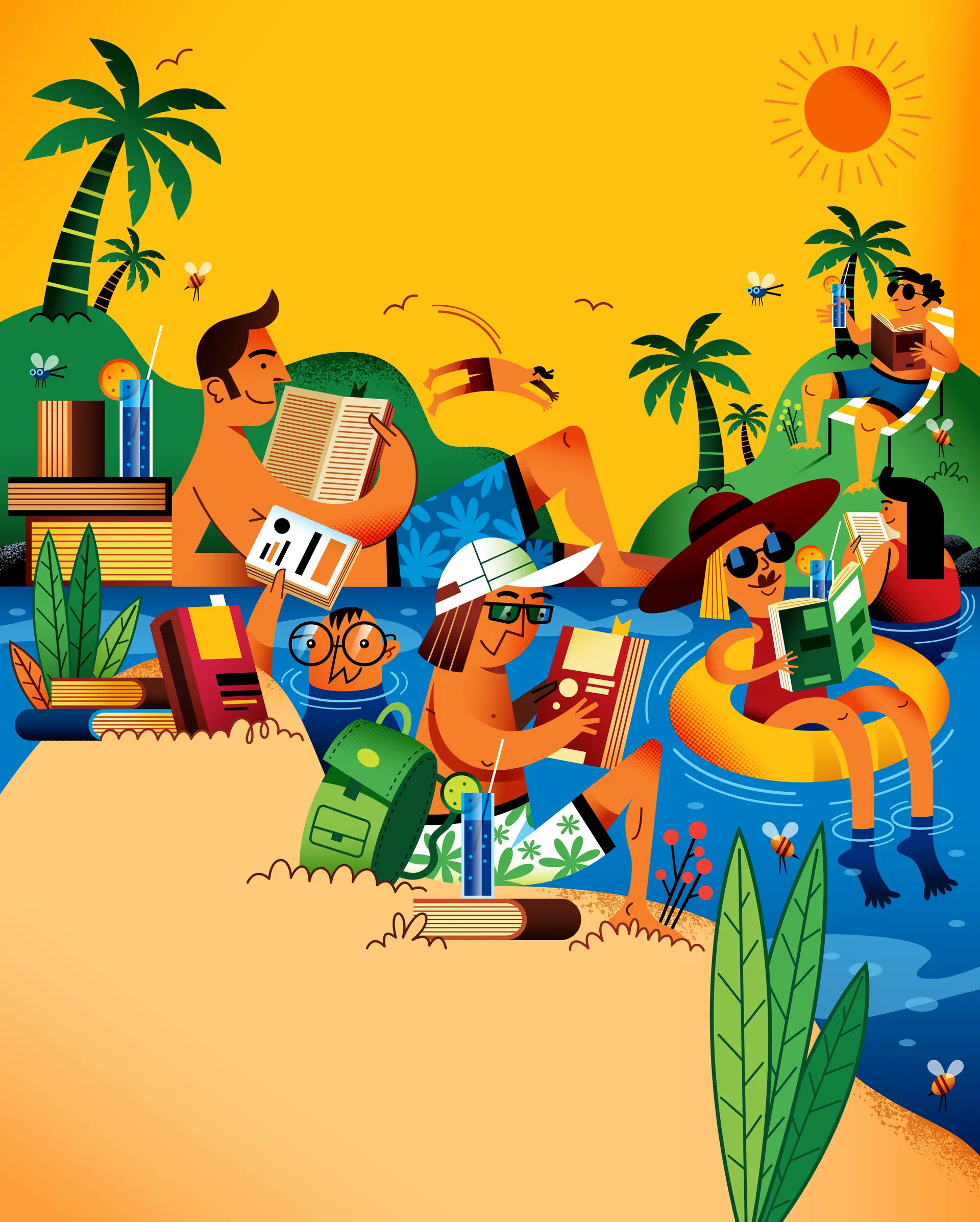 37 grandes livros para as suas férias: porque ler é o melhor do verão
