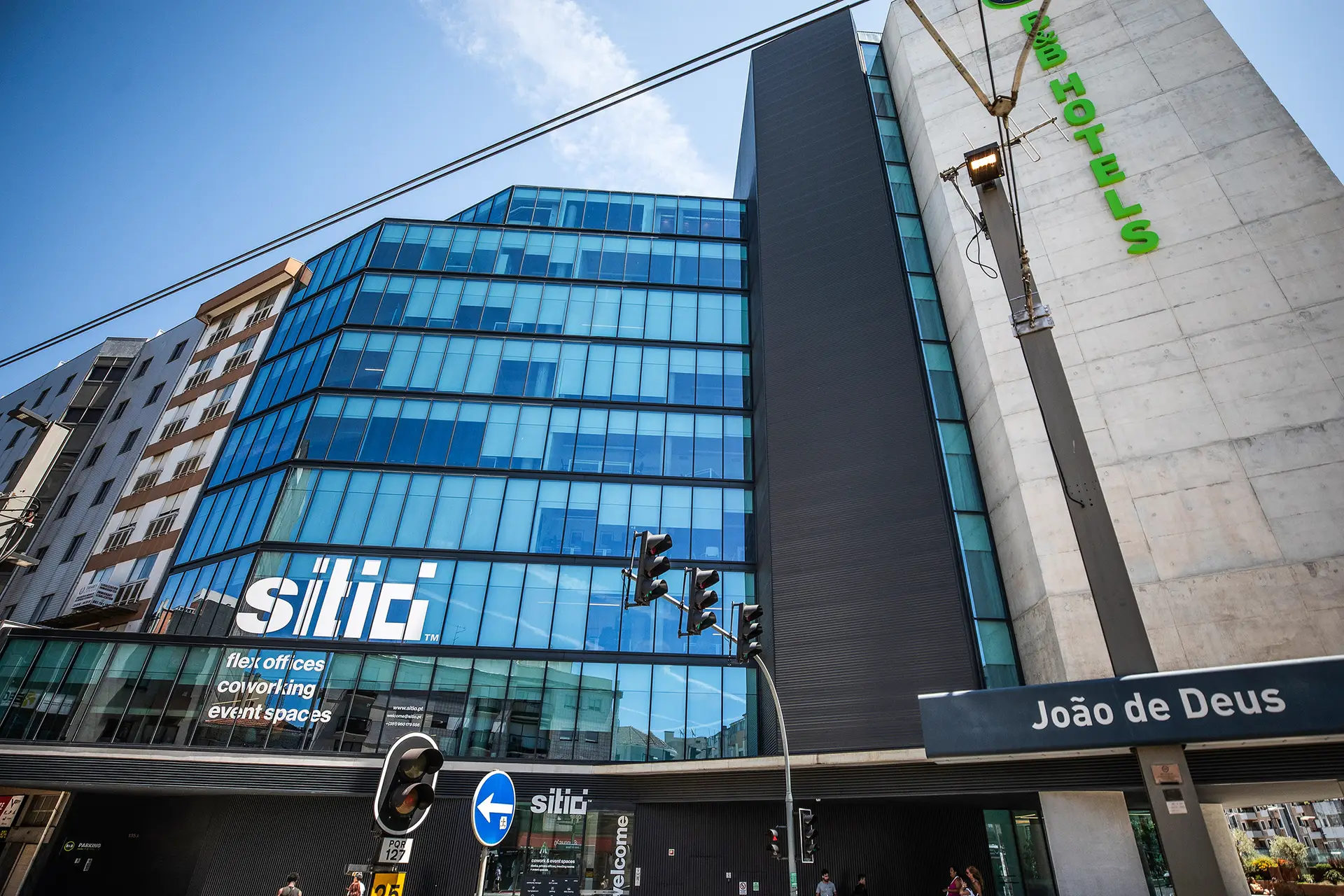 O edifício em Gaia onde fica a empresa registada pela CEO da firma que produz o Predator