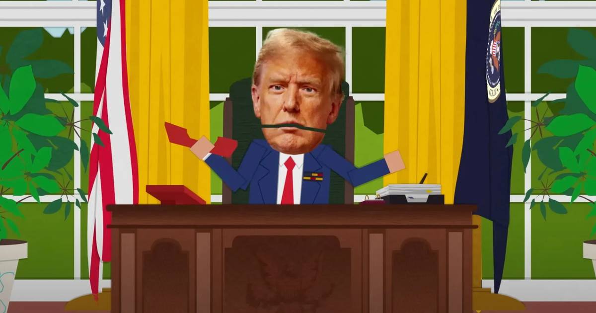 Nova sezona South Parka s satiro na Donalda Trumpa podira rekorde gledanosti