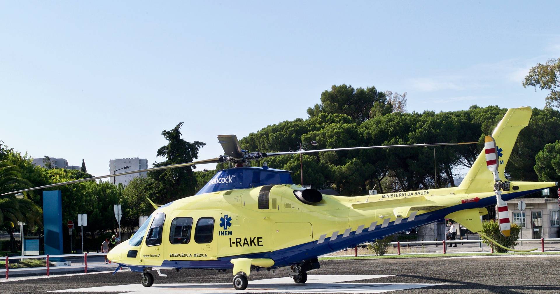 Finanças apontam falha no controlo das horas de voo dos helicópteros do INEM