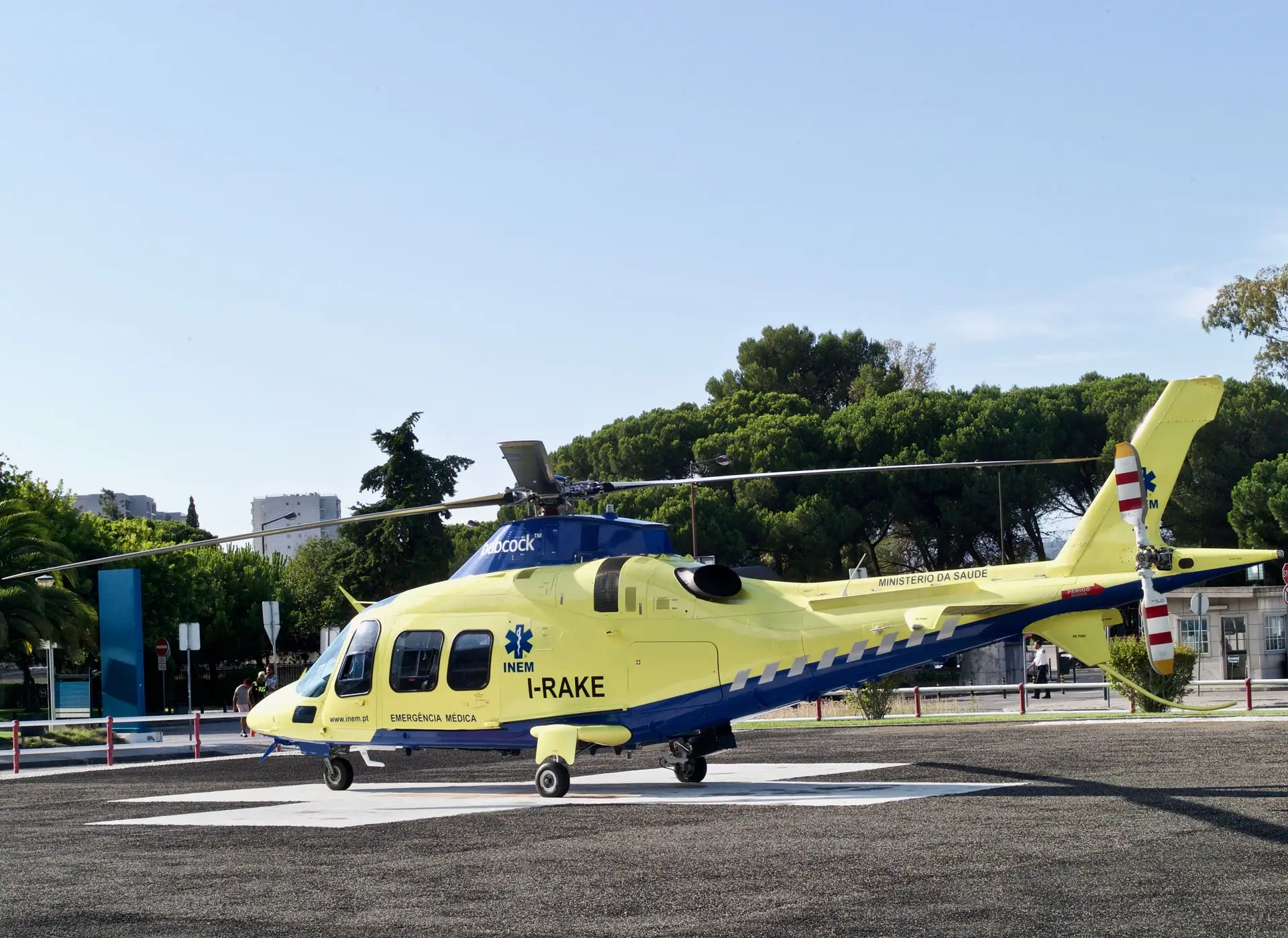 Helicóptero do INEM