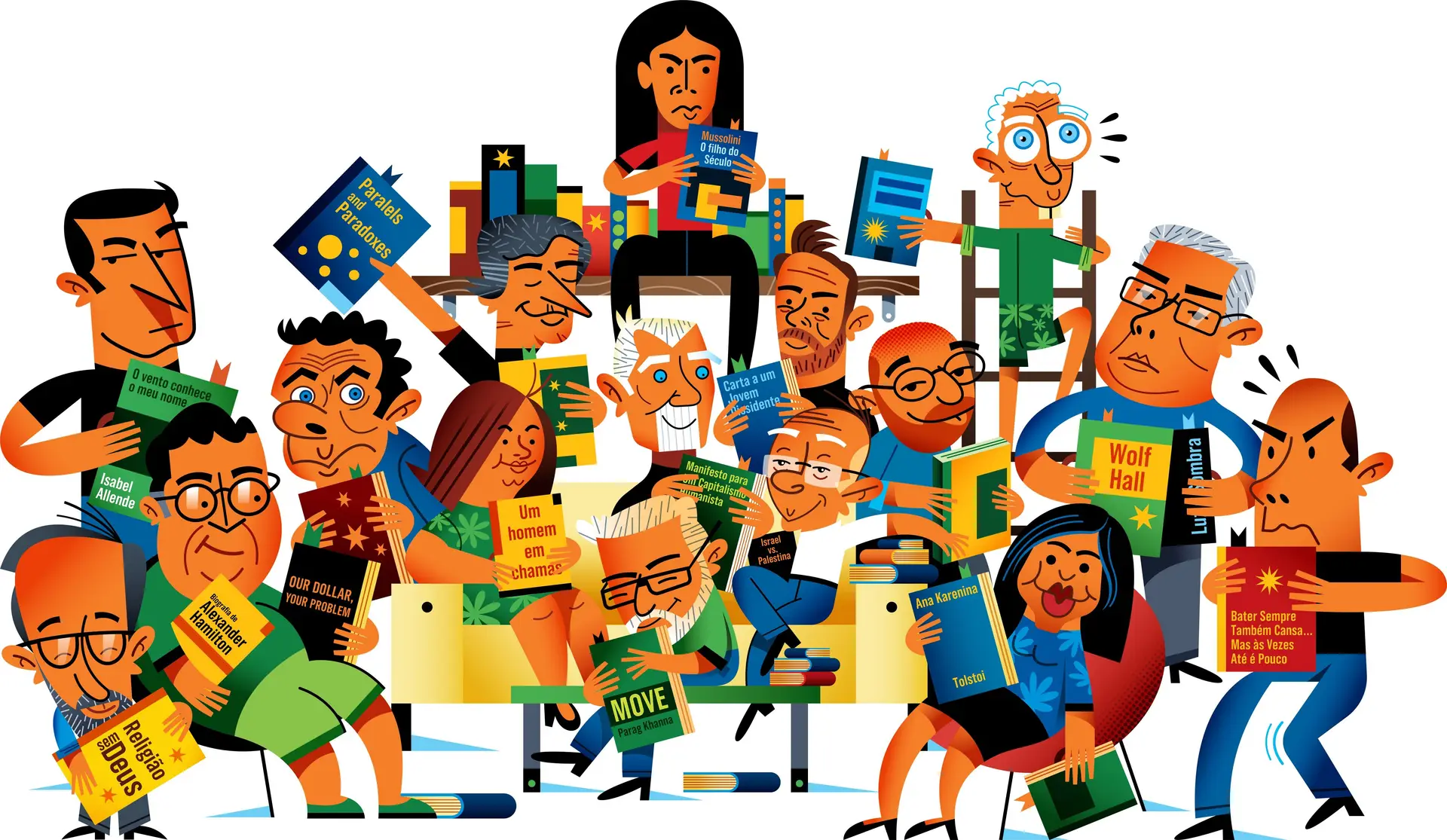 Poder e intriga na bagagem: os livros que os políticos vão ler nas férias