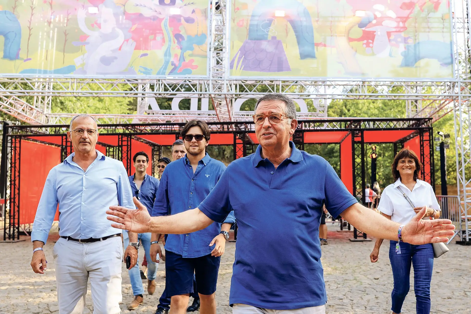 António José Seguro, esta semana, em campanha no Festival Paredes de Coura