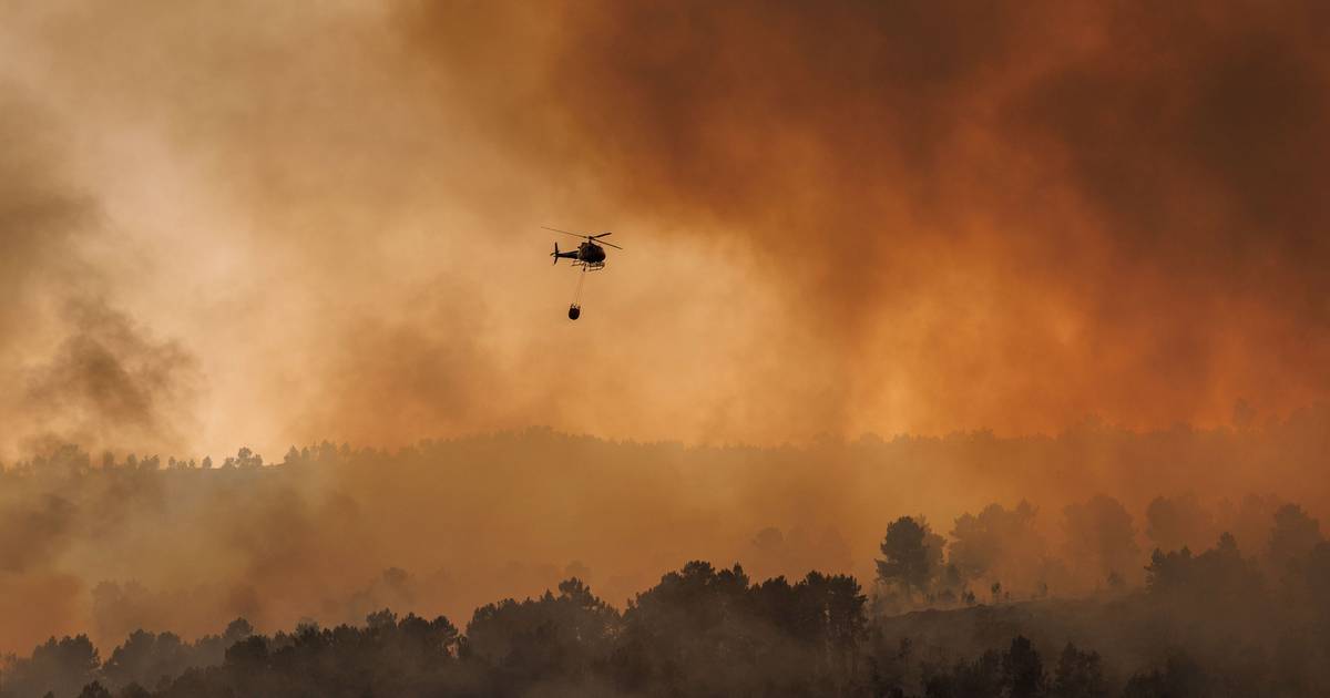Mais de 80 concelhos em perigo máximo de incêndio no Norte, Centro e Algarve