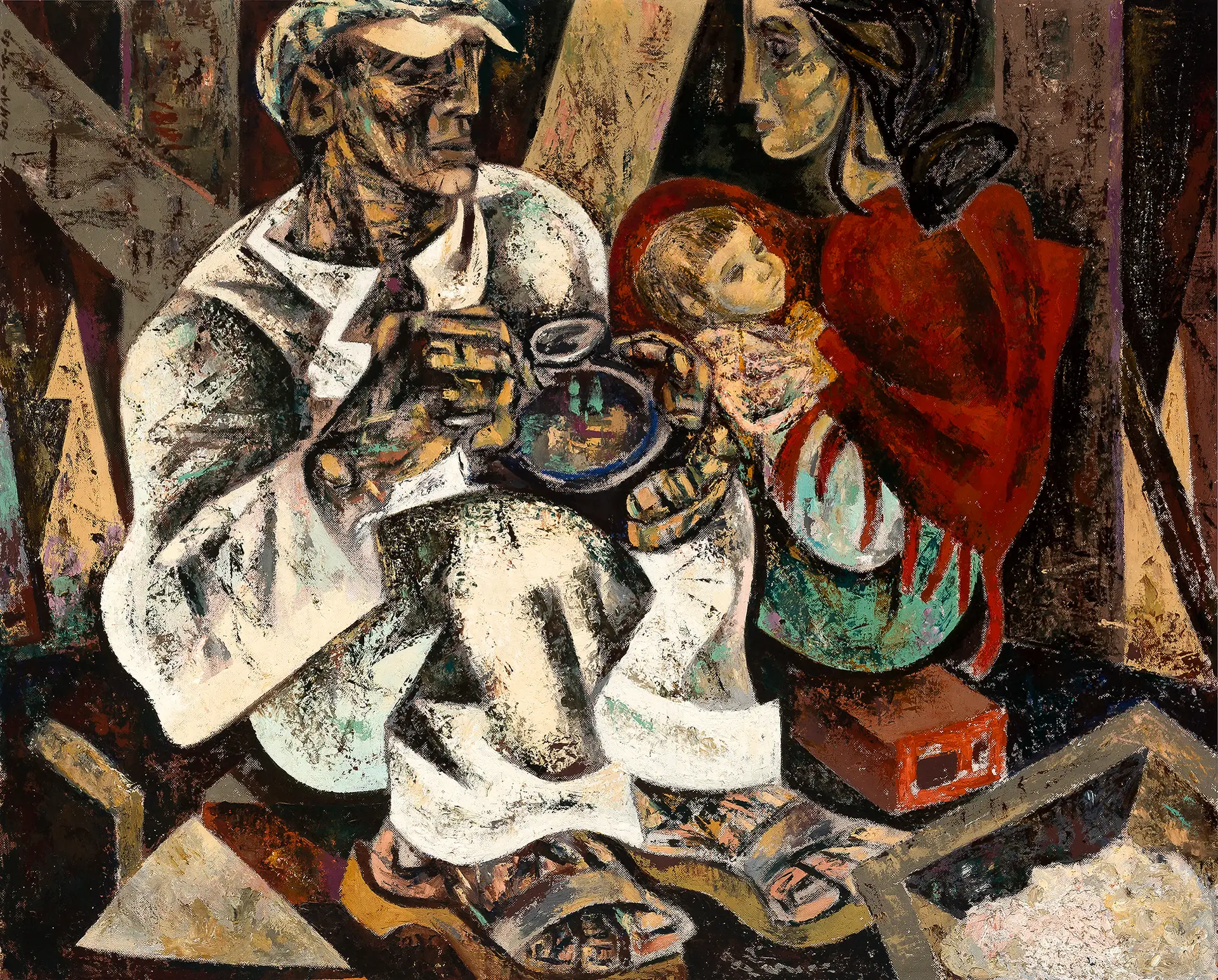“O Almoço do Trolha”, 1947: o ícone maior e o mais conhecido do neorrealismo de Júlio Pomar