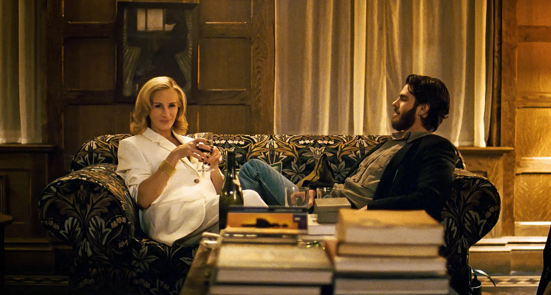 Julia Roberts e Andrew Garfield em “After the Hunt”, de Luca Guadagnino