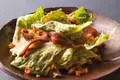 Salada César de anchovas