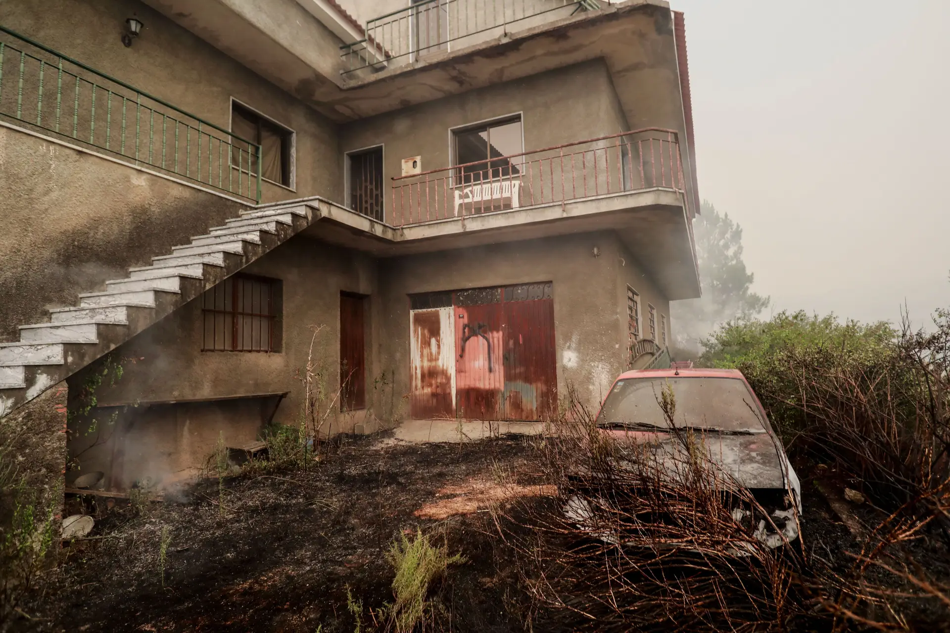 Incêndio na Covilhã, distrito de Castelo Branco