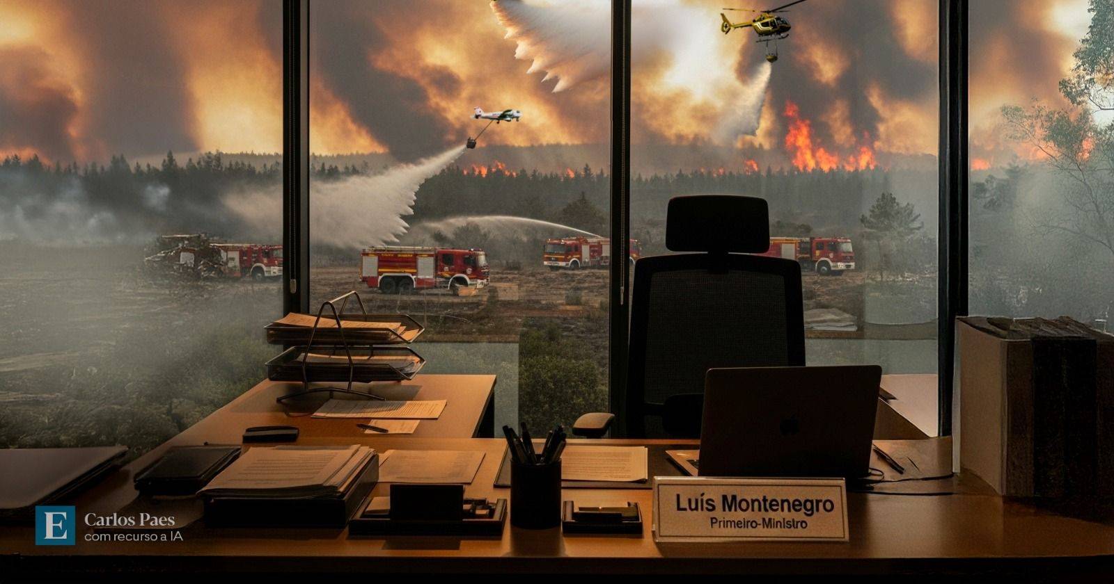 Is Montenegro the Leader Portugal Needs in the Wildfire Crisis?