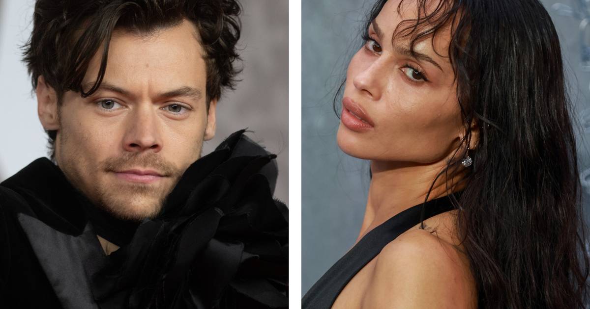 Harry Styles e Zoë Kravitz: romance à vista (literalmente)