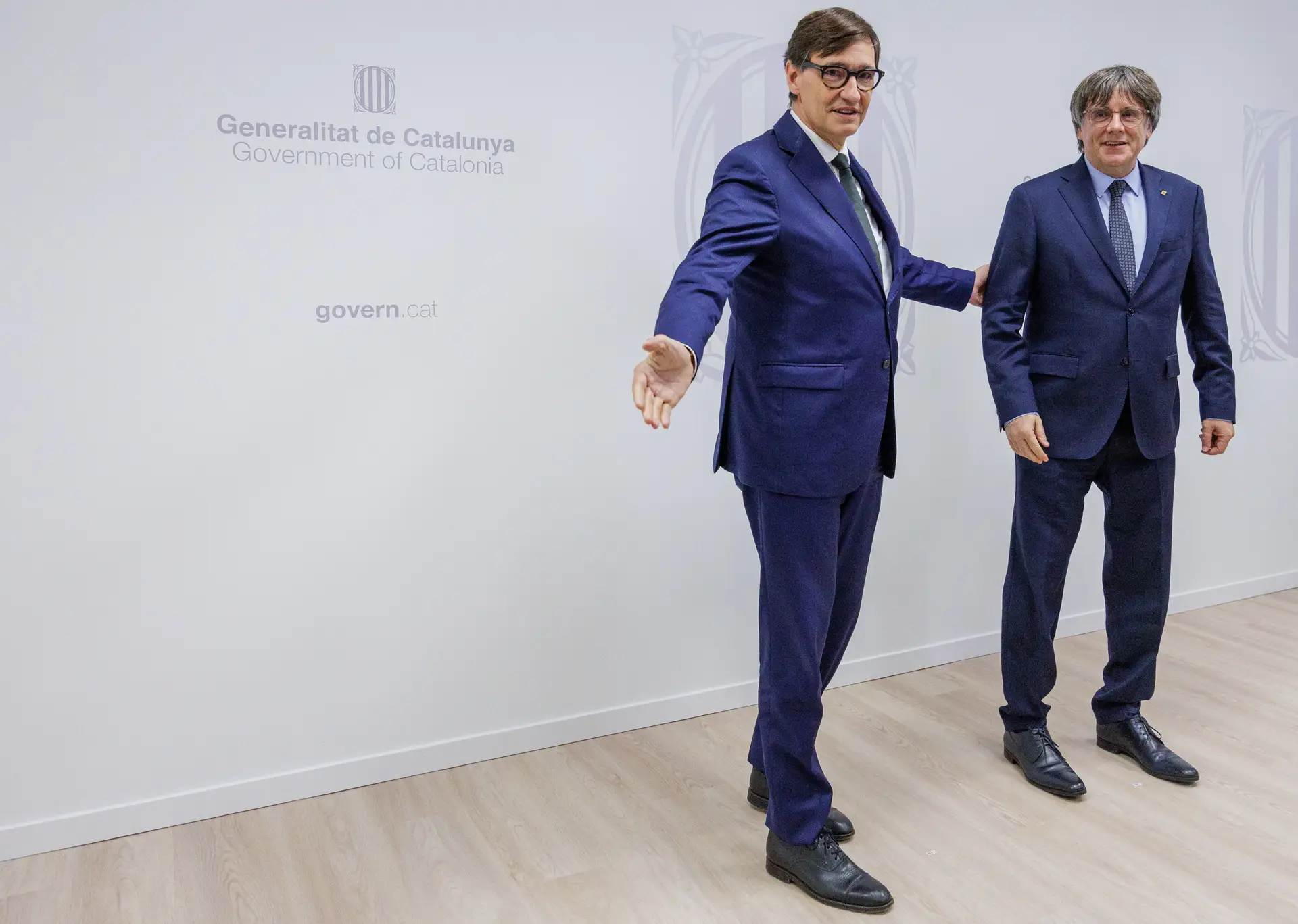 O encontro em Bruxelas entre Salvador Illa e Carles Puigdemont