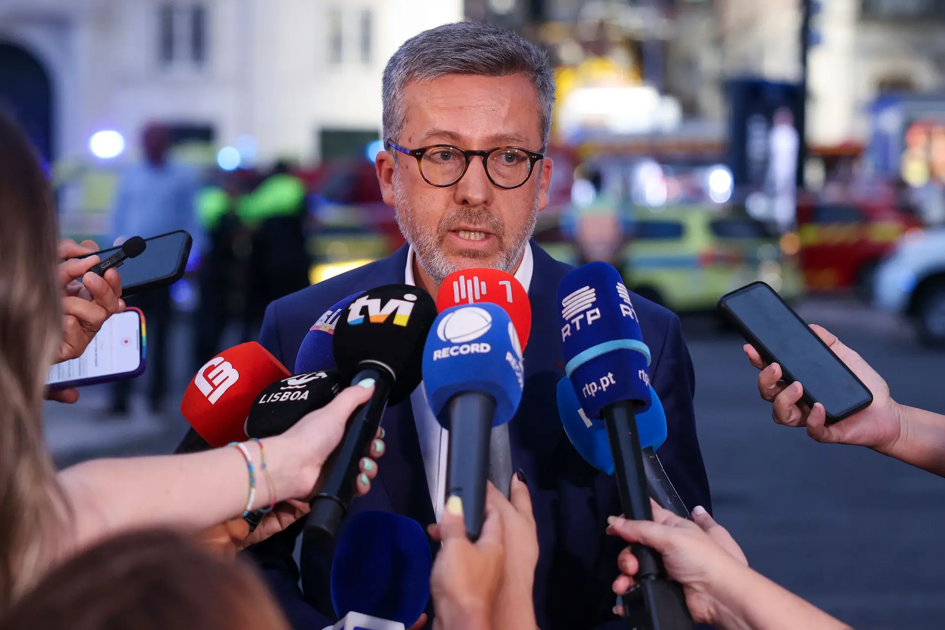 Carlos Moedas: "Lisboa está de luto" com acidente que "não devia ter acontecido"