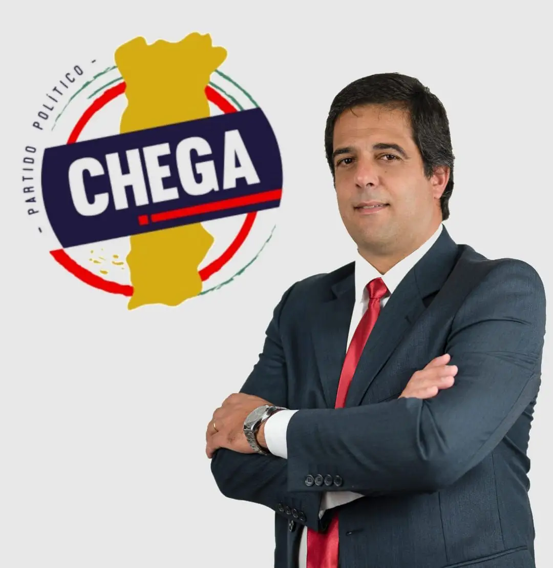 Marco Silva, mandatário do Chega à candidatura de Vendas Novas
