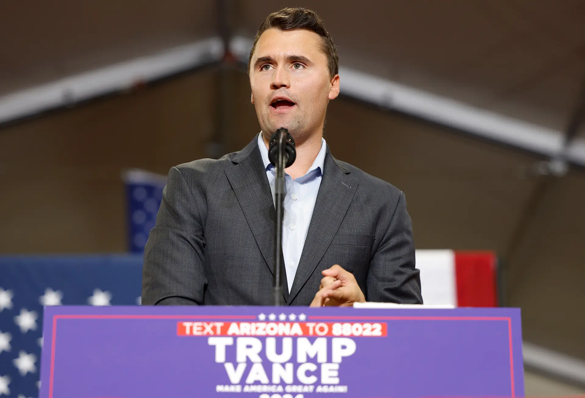 Charlie Kirk foi assassinado a tiro na quarta-feira, no Utah