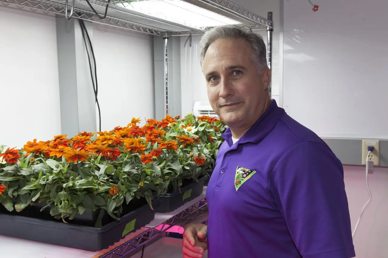 Trent Smith, Veggie project manager NASA