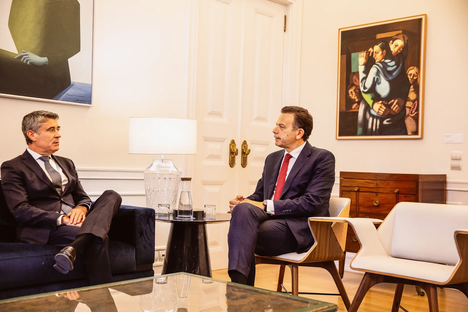 O primeiro-ministro recebeu o líder do PS esta quinta-feira. Na véspera, esteve reunido com André Ventura