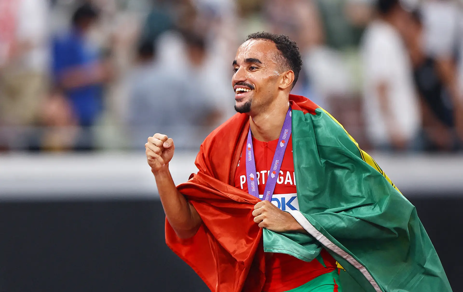Isaac Nader vence ouro nos 1500 metros