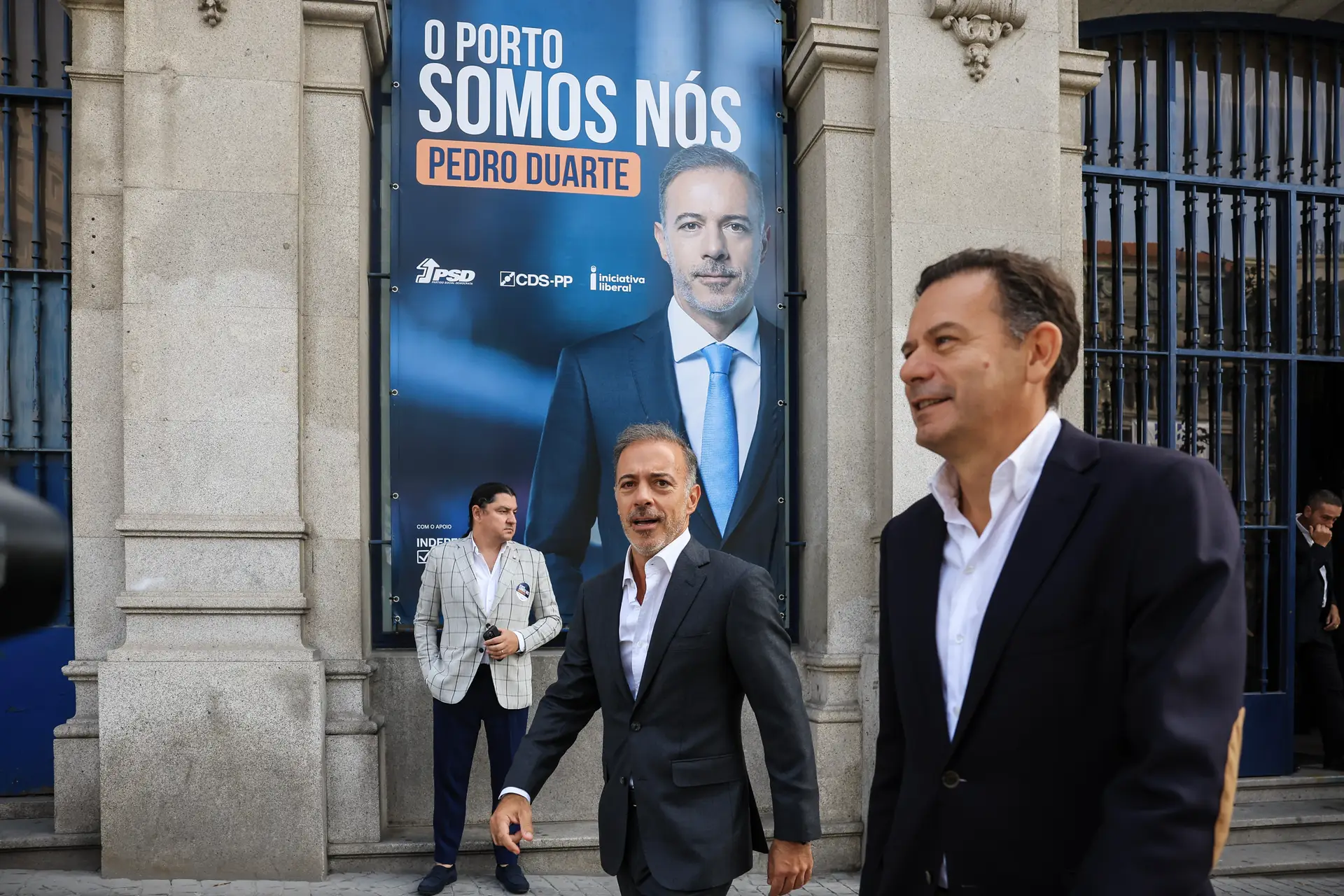 Pedro Duarte e Luís Montenegro 