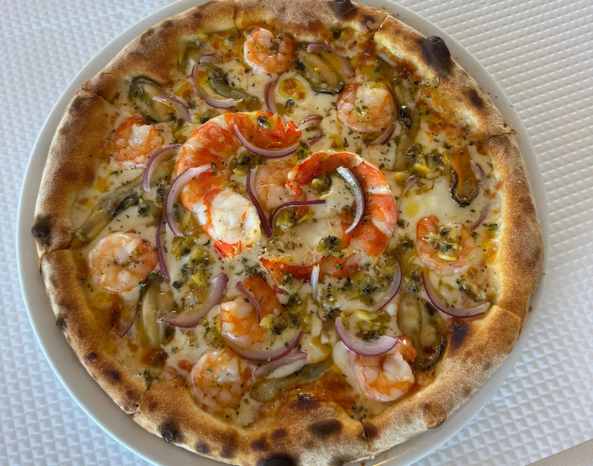 Petiscos e pizza de marisco acompanham o pôr-do-sol no novo restaurante da Zambujeira do Mar