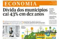 Dívida dos municípios cai 43% em dez anos