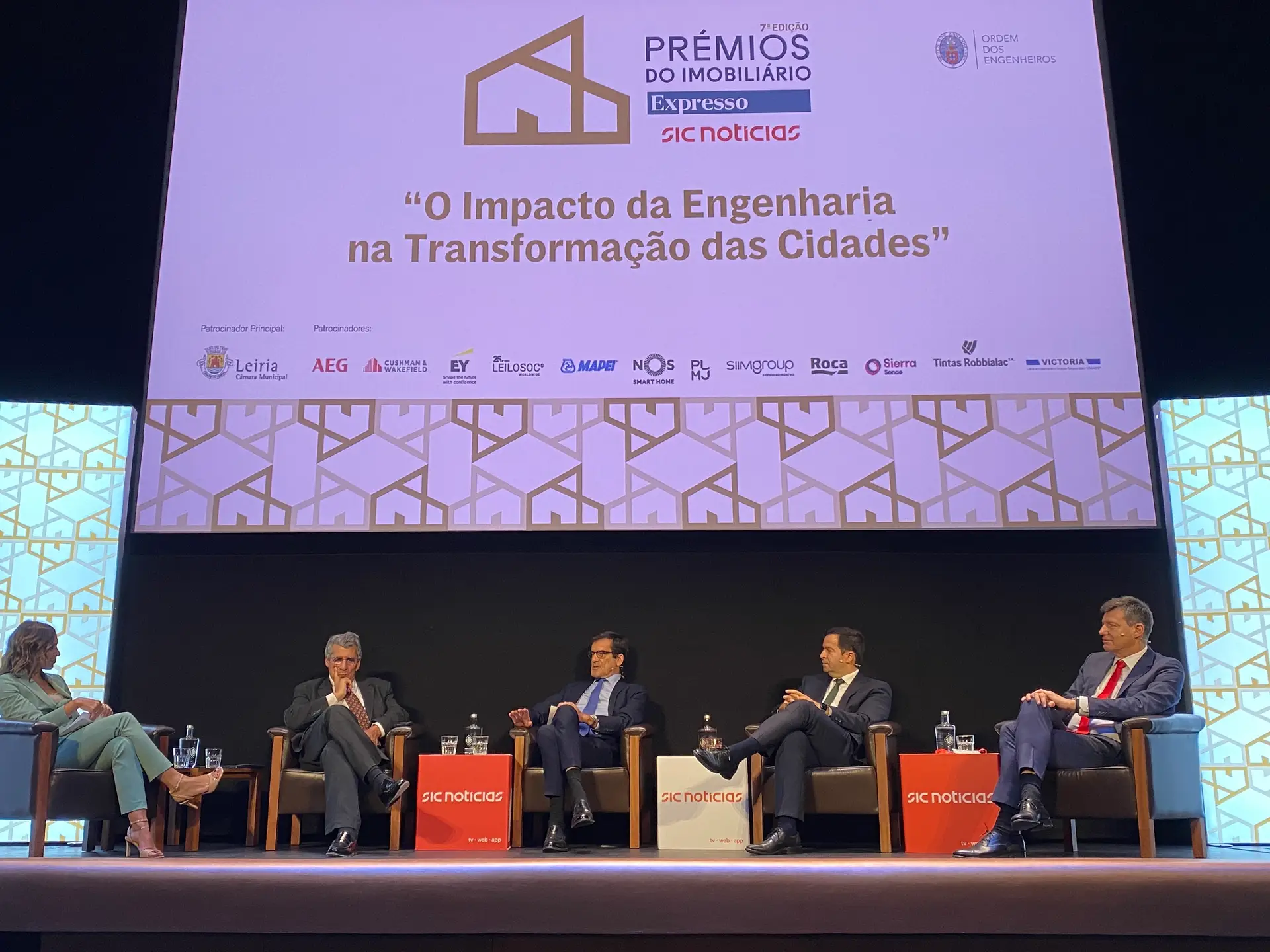 António Cunha, Rui Moreira, Bento Machado Aires e Fernando de Almeida Santos