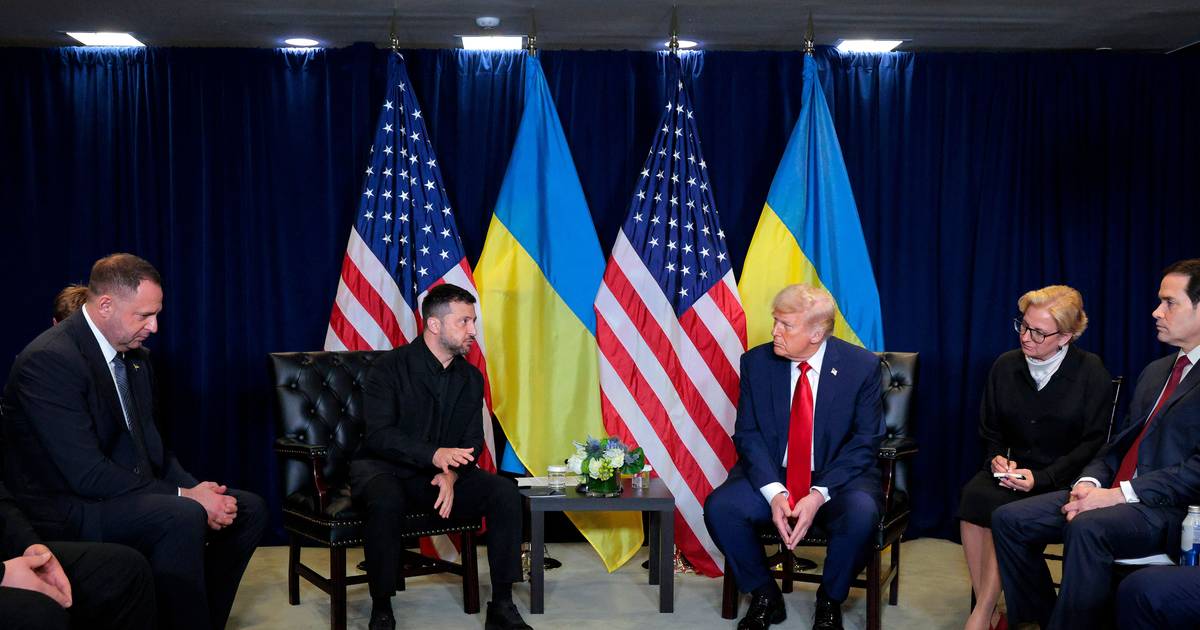 Zelensky: “A Ucrânia está grata aos EUA e pessoalmente a Trump”