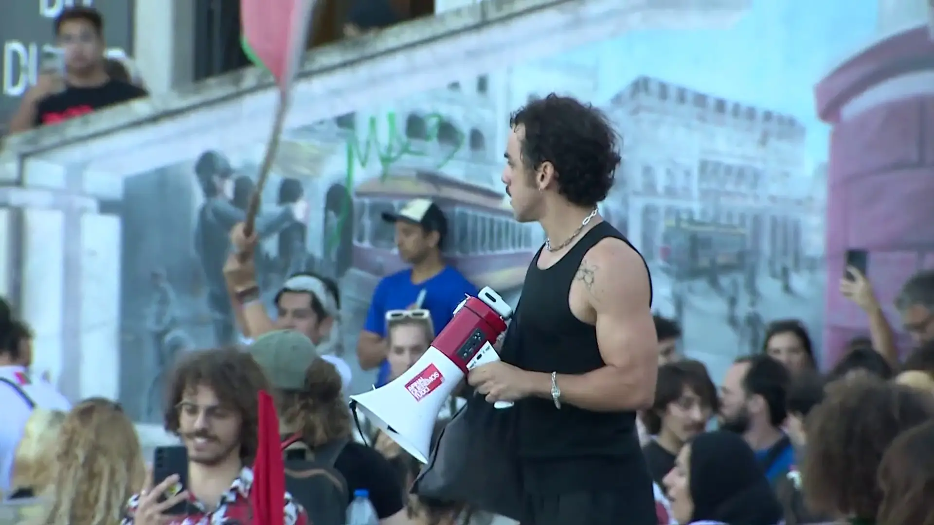 Protest in Lisbon