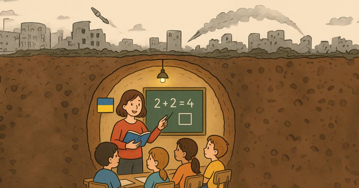 Escolas subterrâneas: aprender em segurança