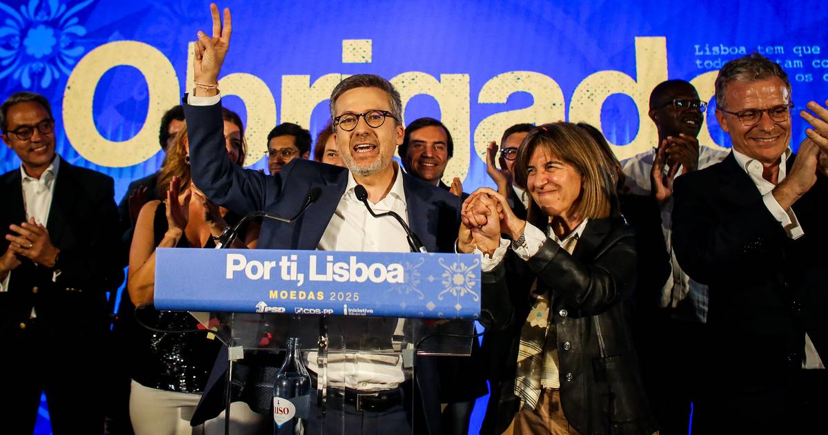 “Sempre disse que confiava na lucidez dos lisboetas, e hoje confiaram mais uma vez em nós”: o discurso de Carlos Moedas