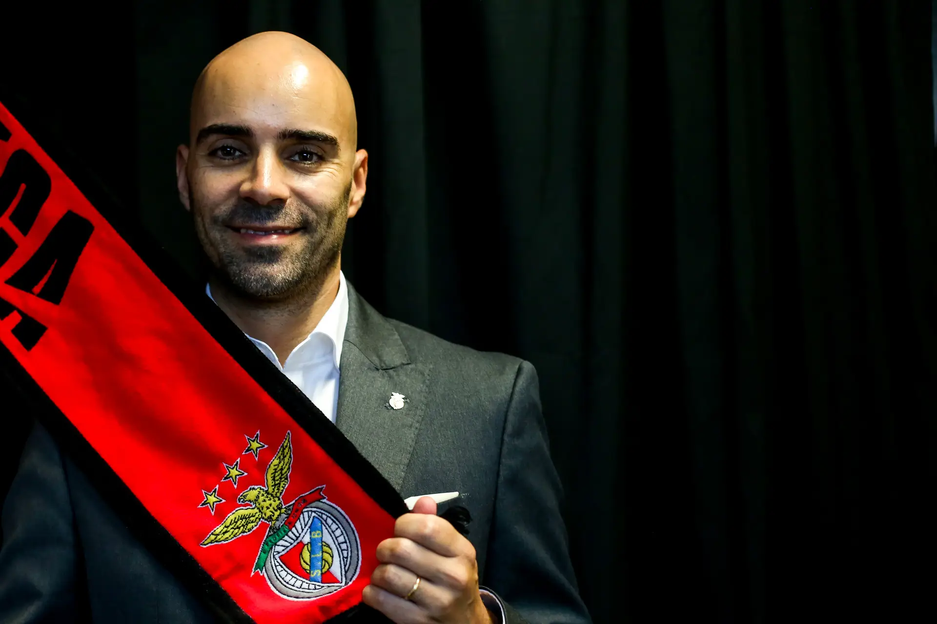 João Diogo Manteigas, advogado e candidato à presidência do Sport Lisboa Benfica.