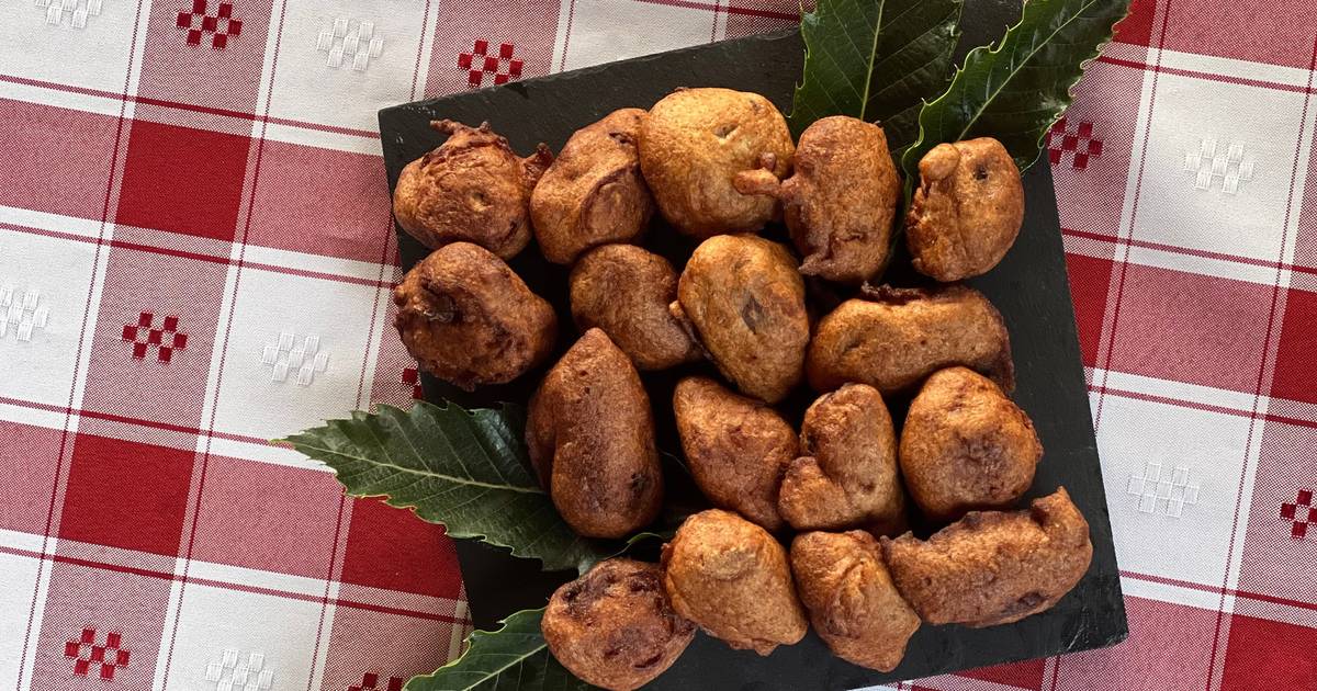 Herdada do ritual da matança do porco, a patanisca de castanha de D. Hermínia é um petisco raro