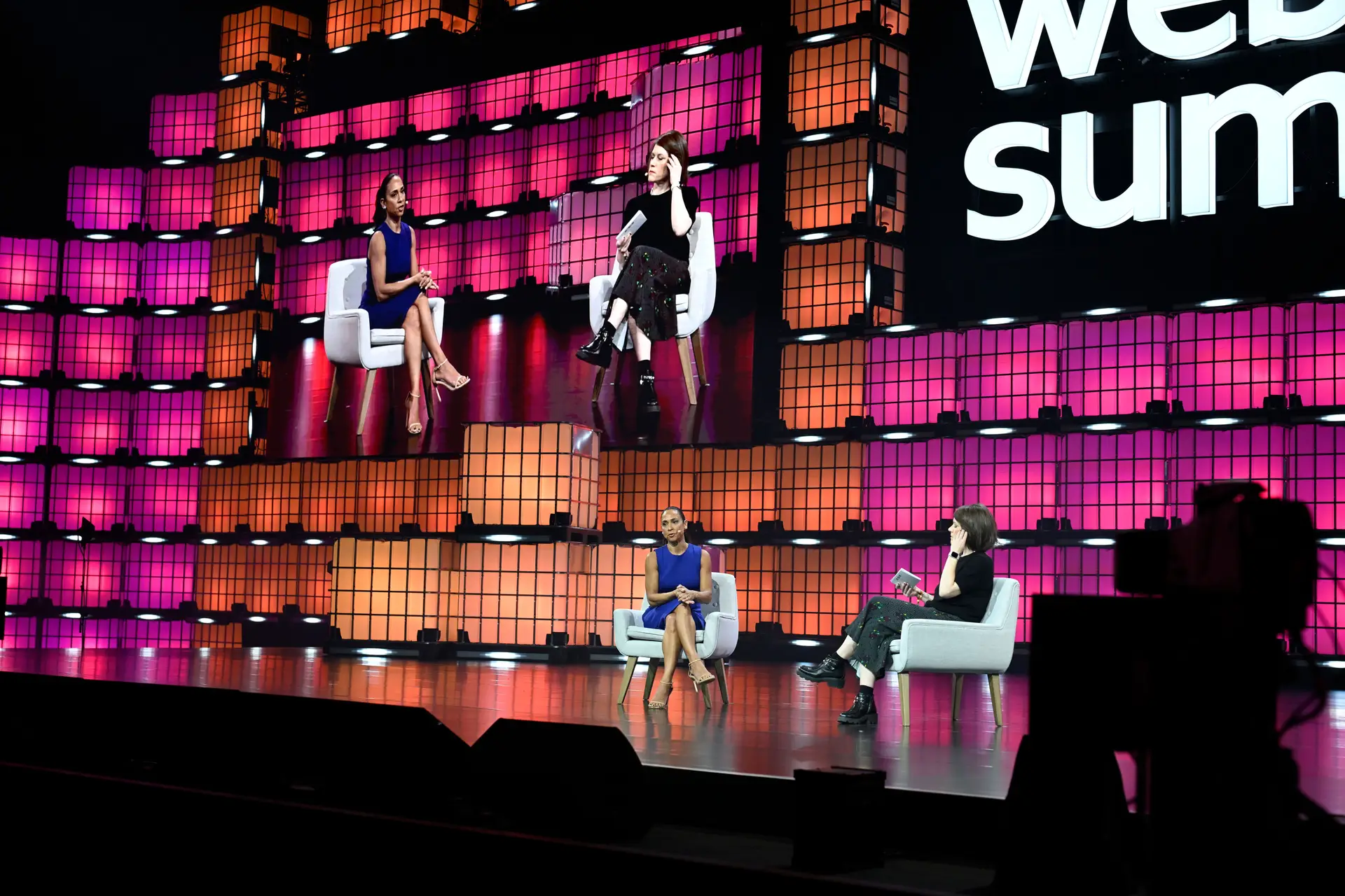 Khartoon Weiss, head of business solutions at Tiktok, in conversation with Katie Drummond, editor at Wired