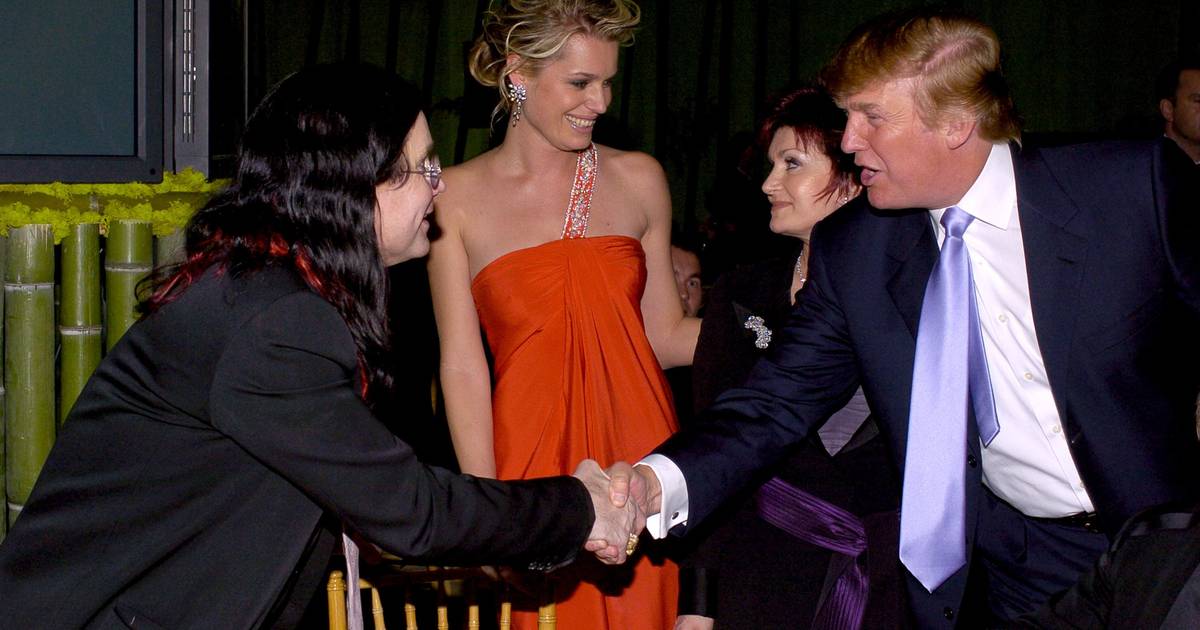 O ‘voicemail’ que Donald Trump enviou à família de Ozzy Osbourne