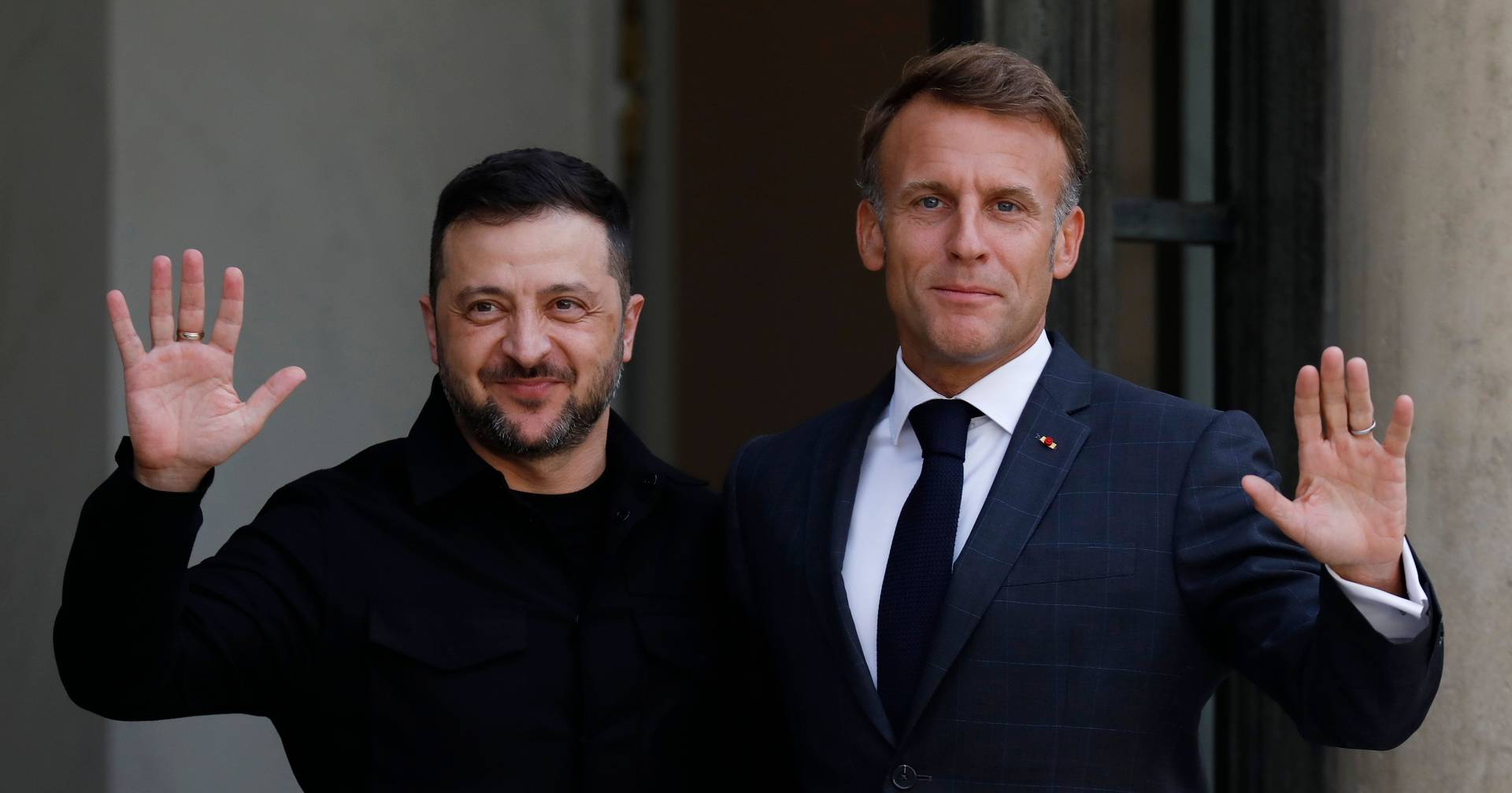 Europa “essencial” para a paz, diz Macron. Zelensky reforça que territórios são maior dificuldade. O resumo do encontro em Paris