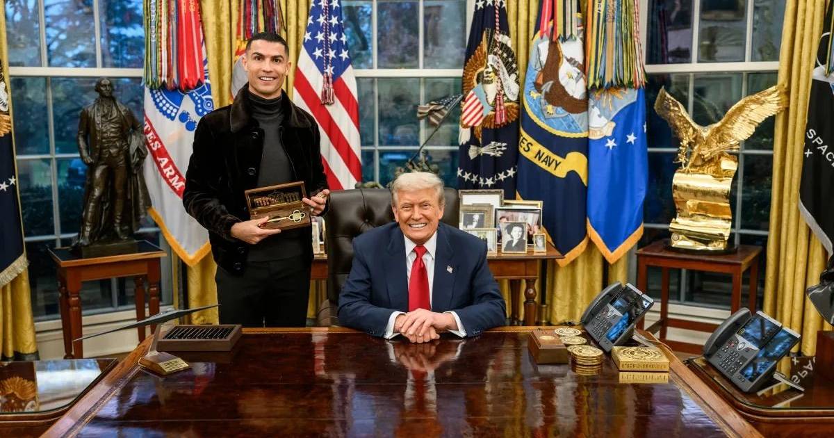 Se o republicano Trump recebeu Ronaldo na Casa Branca, então os democratas responderam com vídeos de Messi