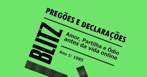 Os “Pregões e Declarações” do jornal BLITZ foram reunidos num livro