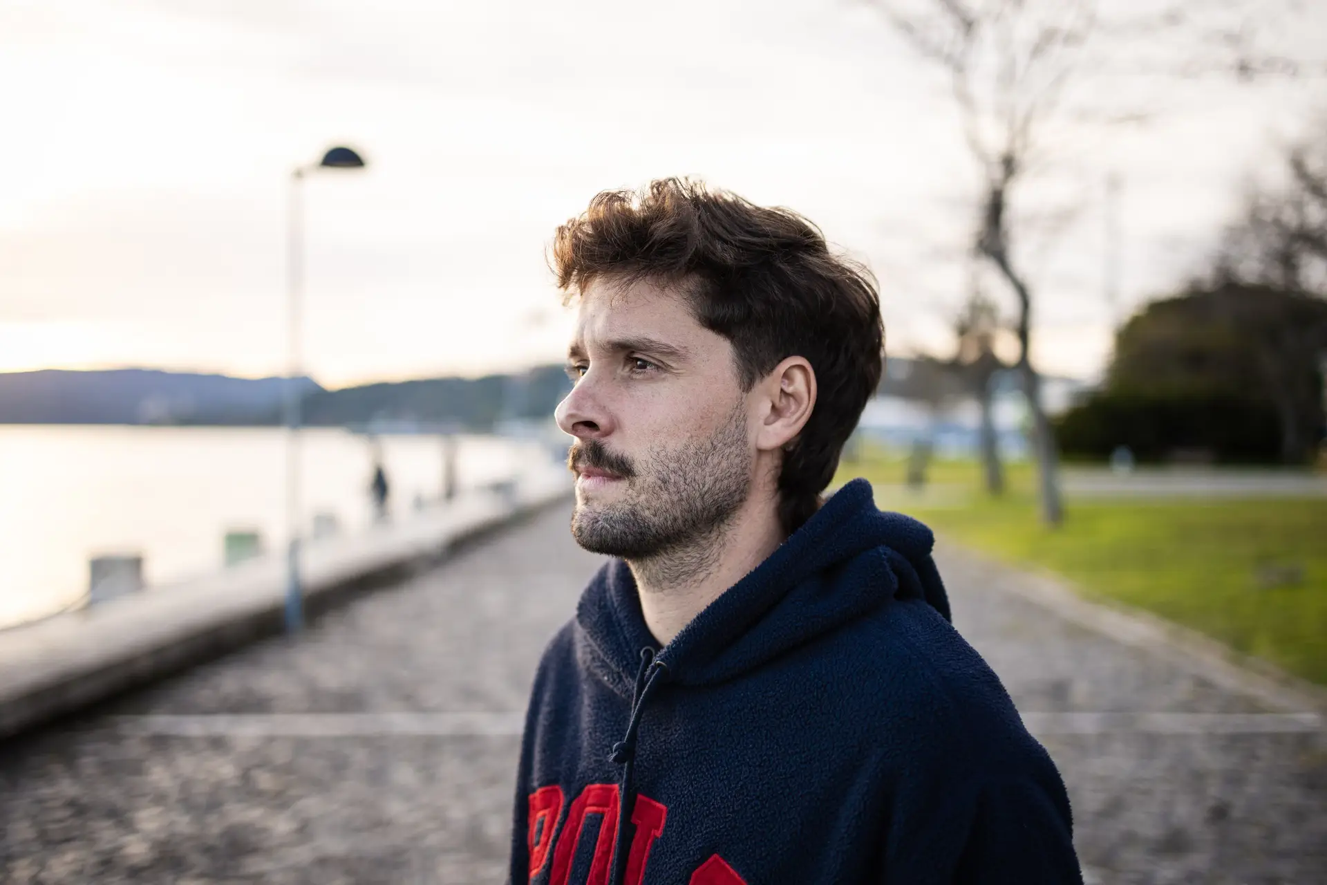 Filipe Chaby em Setúbal, na semana em que foi entrevistado por Tribuna