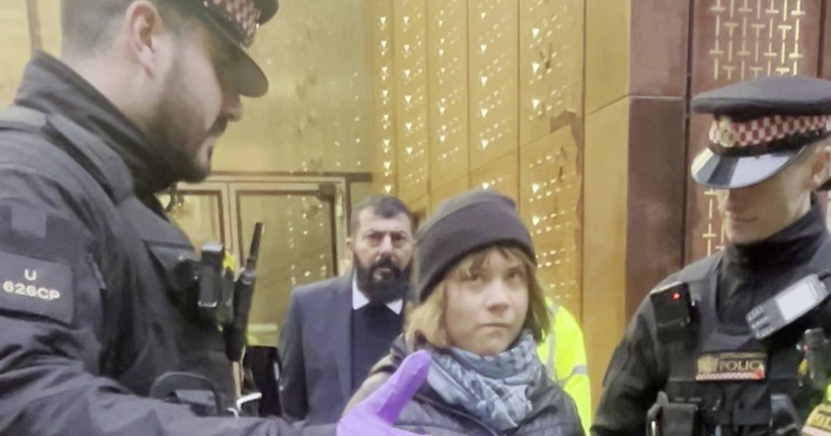 Greta Thunberg detida em Londres numa manifestação pela Palestina: é acusada de apoio ao terrorismo
