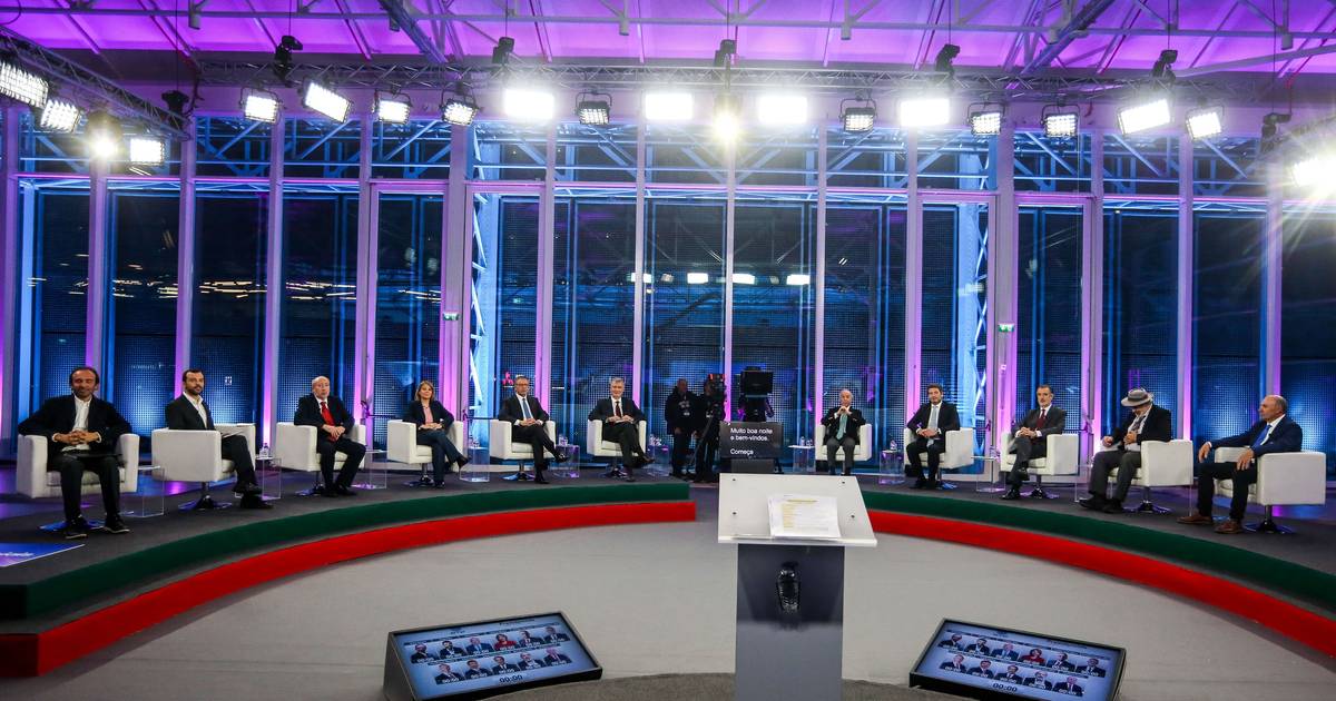 Pestana, Pinto, Filipe, Martins, Seguro, Gouveia e Melo, Mendes, Ventura, Cotrim de Figueiredo, Vieira, Correia: ouça aqui o debate com os 11 candidatos presidenciais
