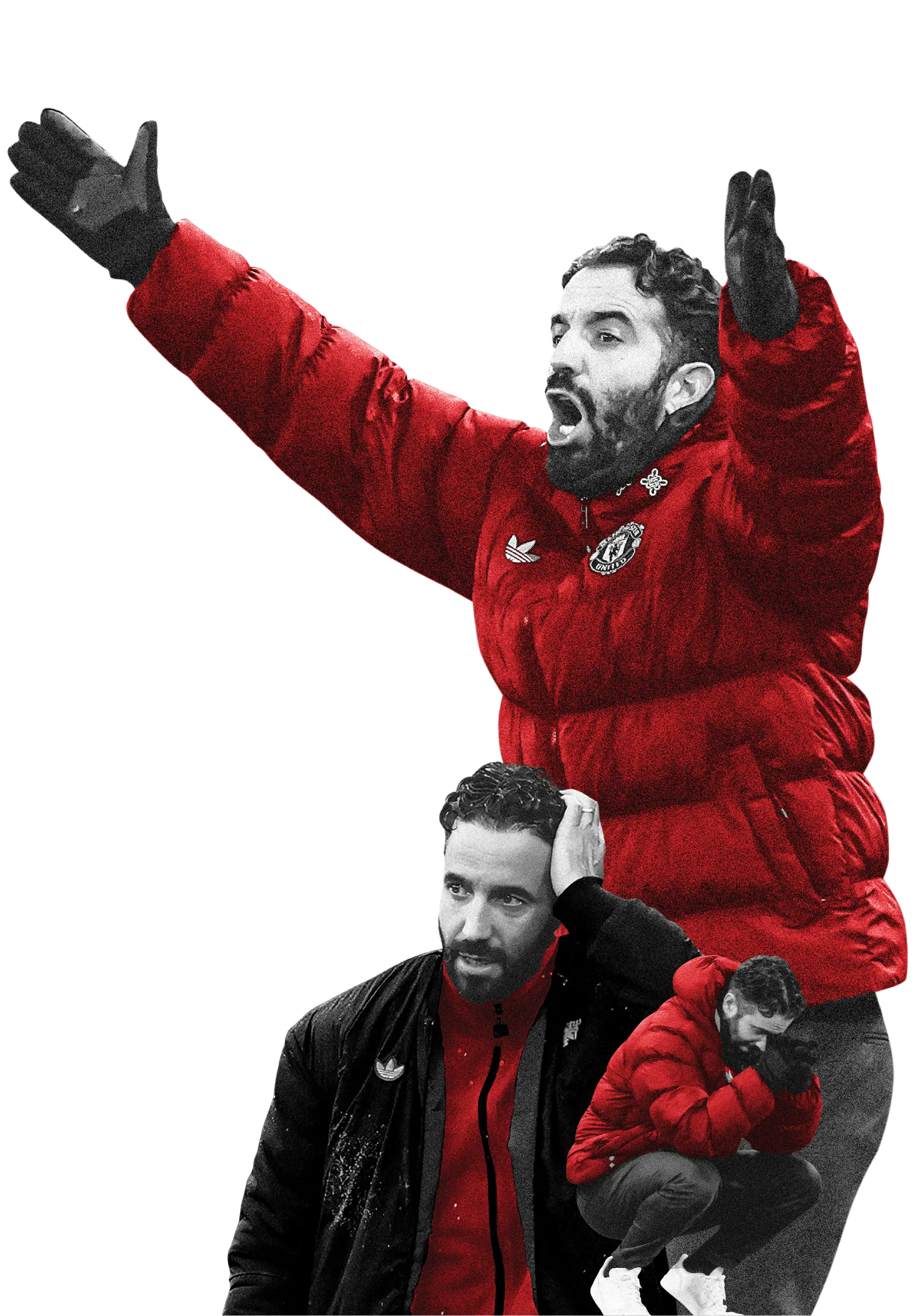 Ruben Amorim foi treinador do Manchester United durante 14 meses