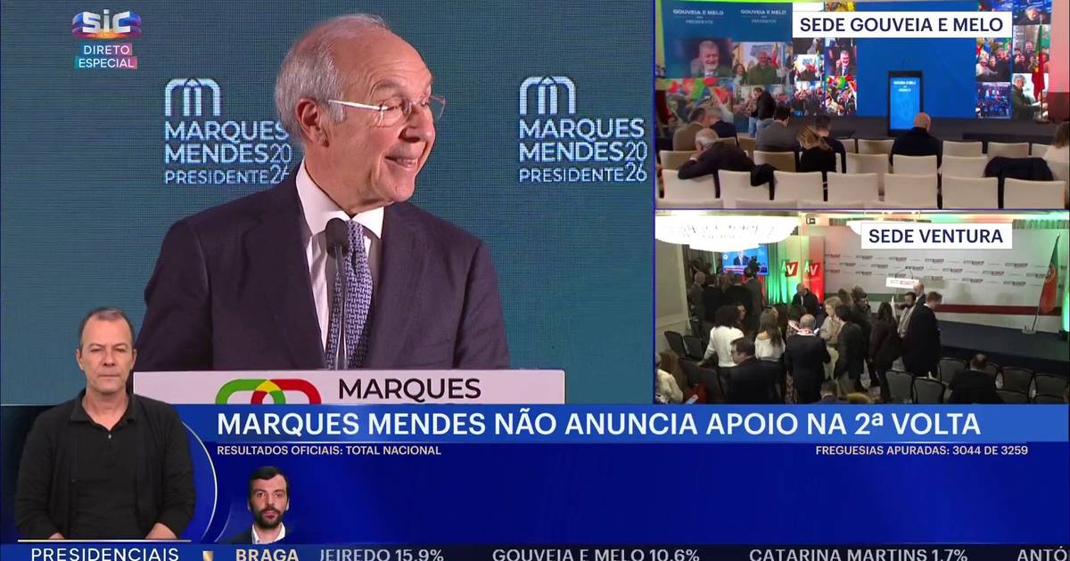 Marques Mendes: "Não fico amargurado, não fico ressentido, não guardarei qualquer rancor. Honrou-me muito servir o meu país"