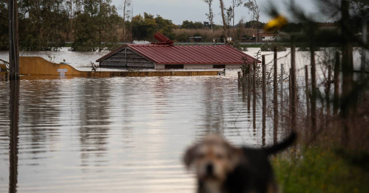 Rio atmosférico mantém Portugal debaixo de chuva e sob alerta de risco de cheias