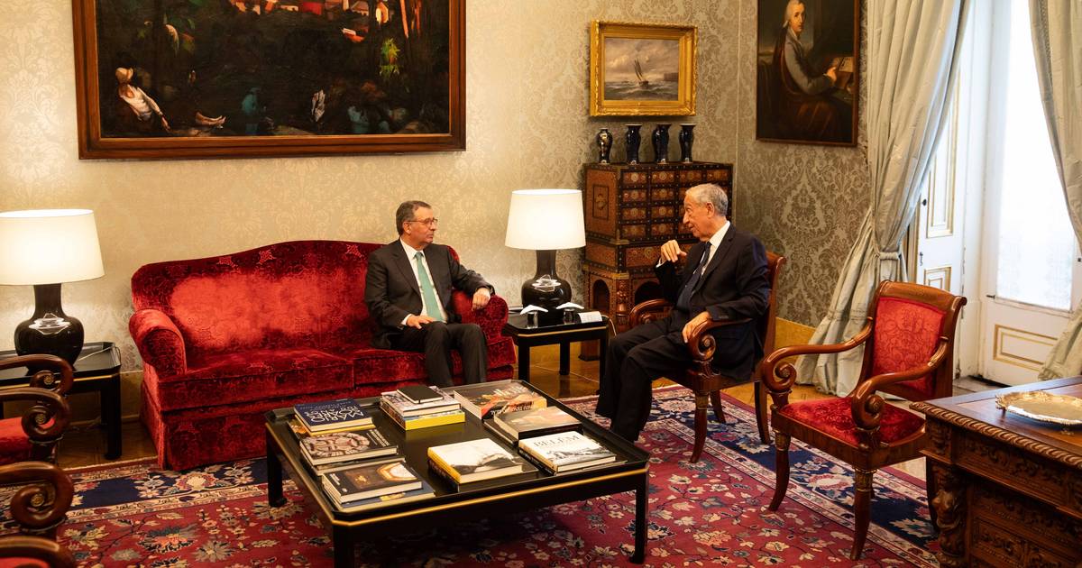 Seguro e Marcelo reuniram-se pela primeira vez e demoraram três horas e meia