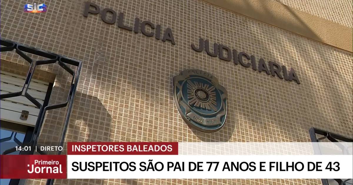 Inspetores da PJ baleados durante uma busca domiciliária em Paredes
