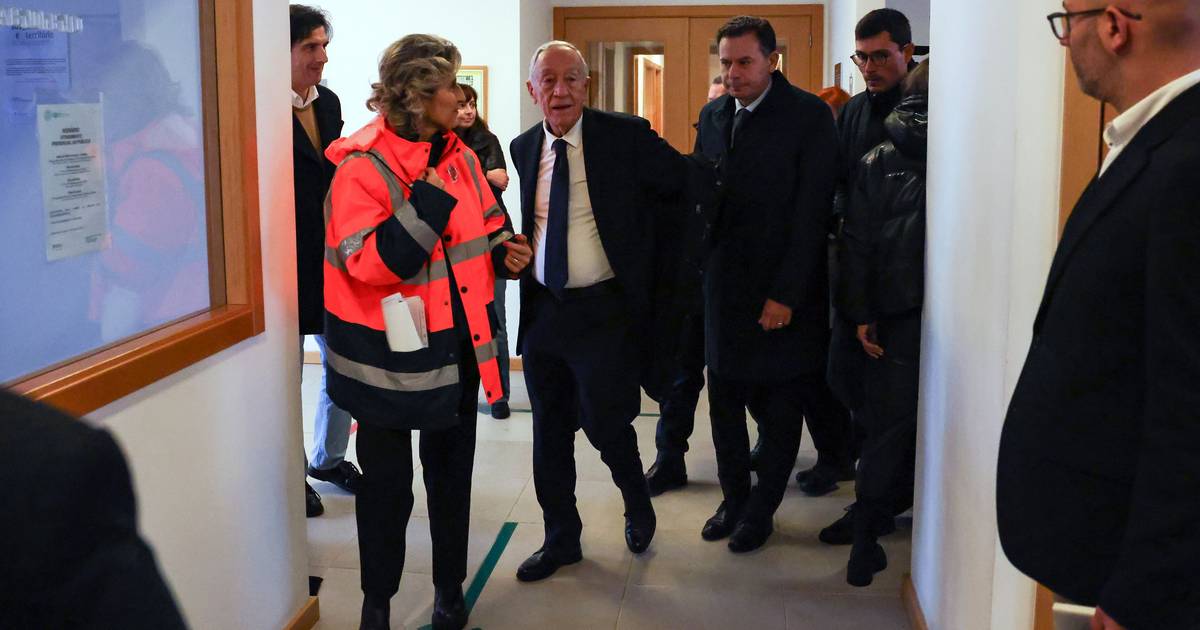 "Estamos no limite": Marcelo e Montenegro foram a Coimbra garantir que "o que se pode fazer, está a fazer-se"