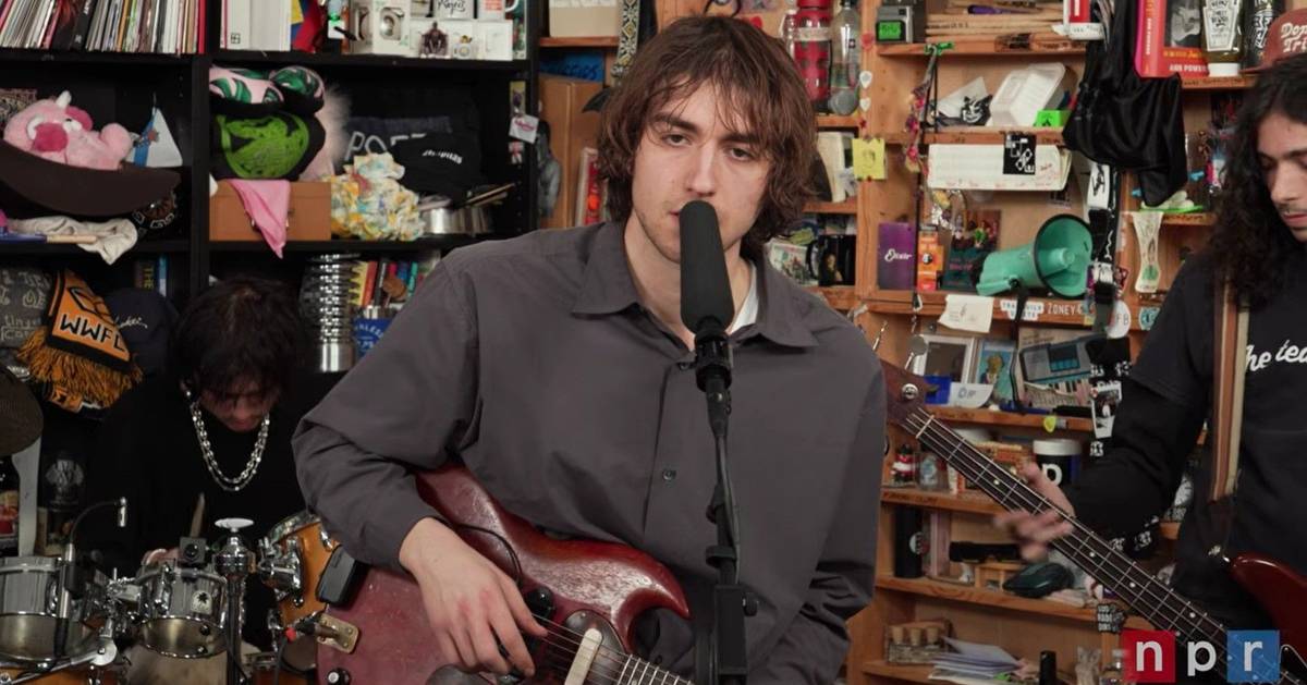 Os Geese, uma das bandas-sensação do momento, foram ao “Tiny Desk”: veja o vídeo