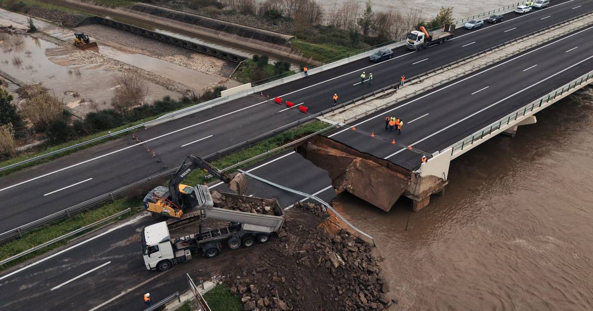 Derrocada na A1: Brisa garante não ter “nenhuma situação semelhante” na sua rede e não define prazo para reabertura do troço