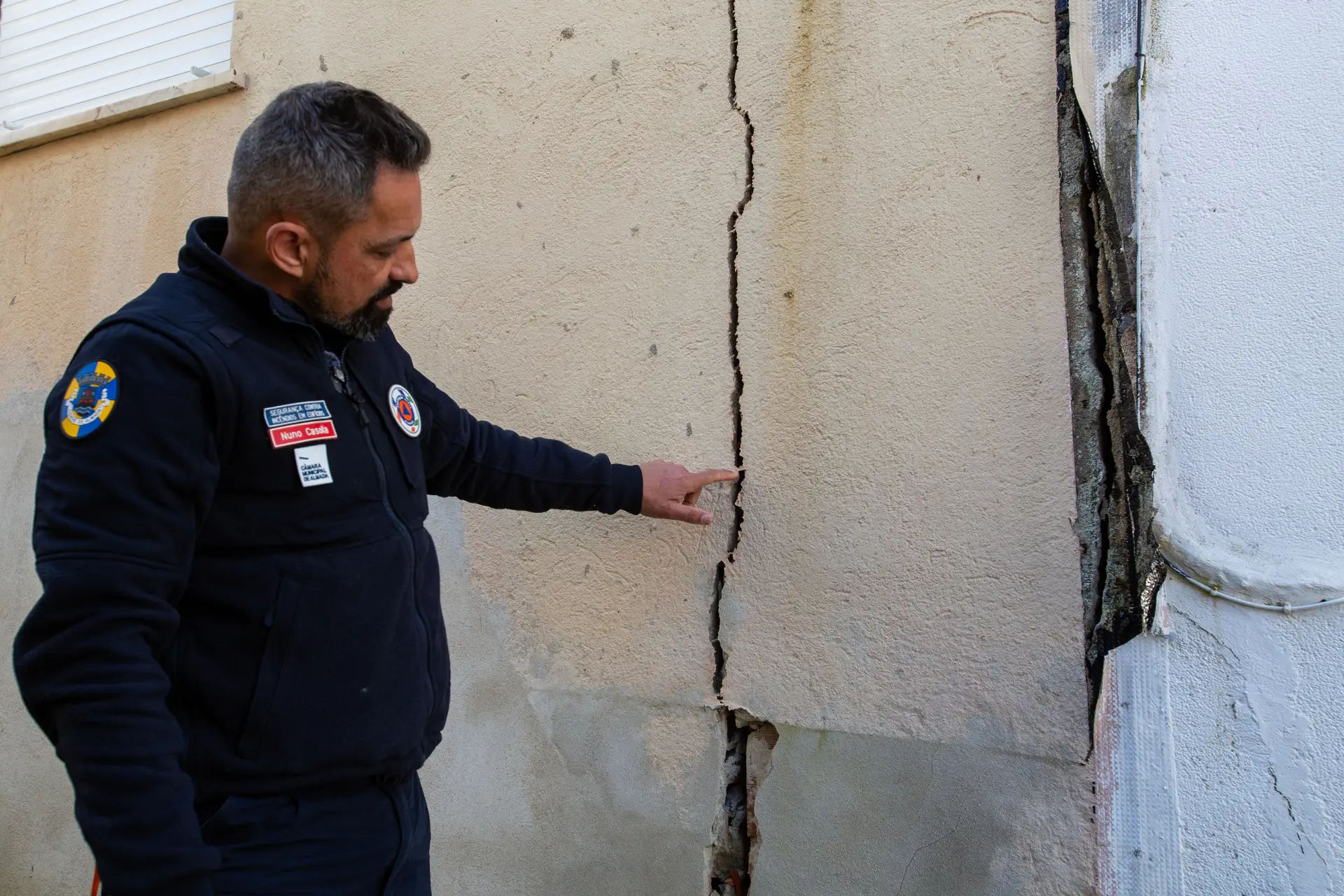 Azinhaga dos FormosinhosNuno Casola, coordenador da proteção civil de Almada