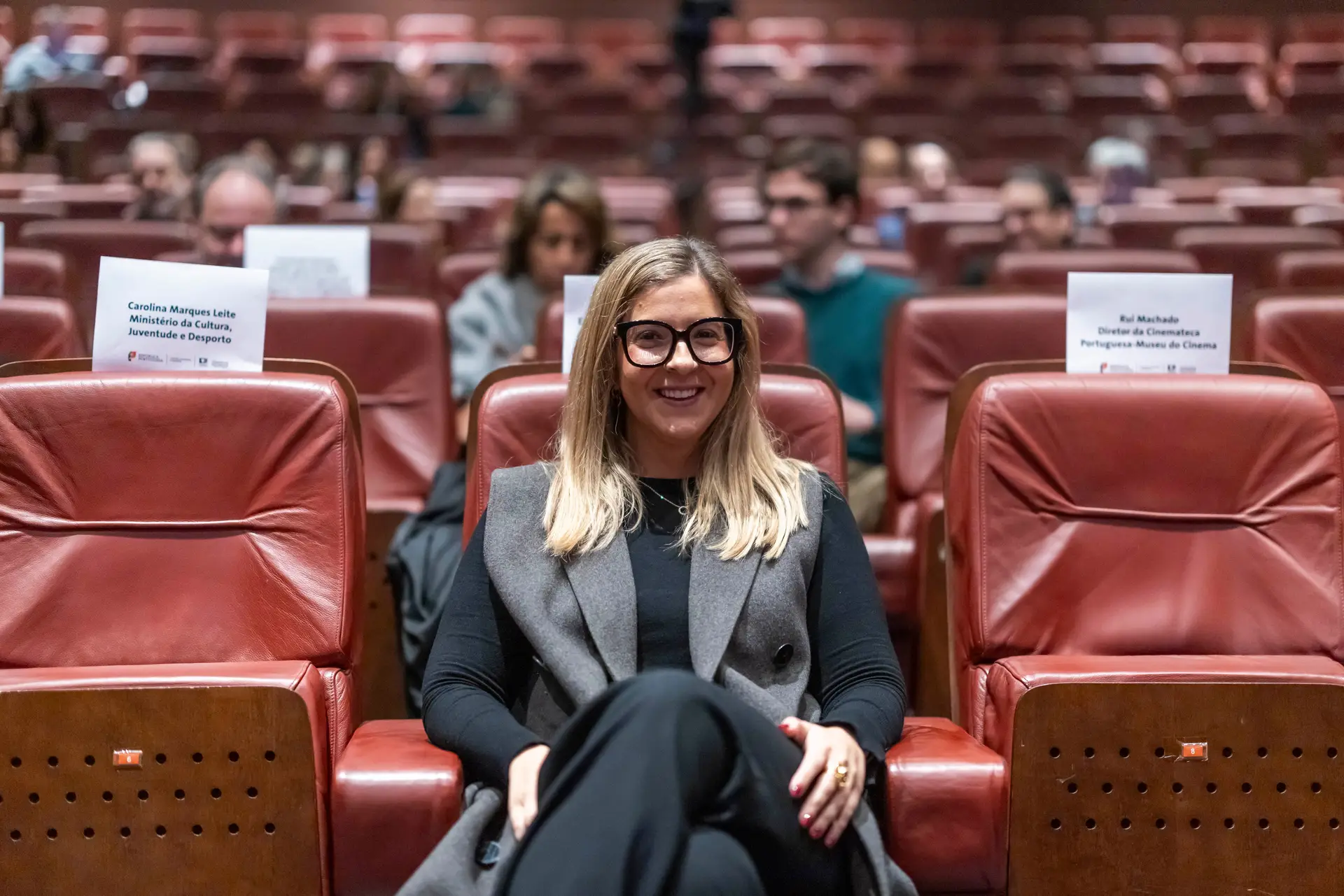 Margarida Balseiro Lopes, ministra da Cultura, da Juventude e do Desporto