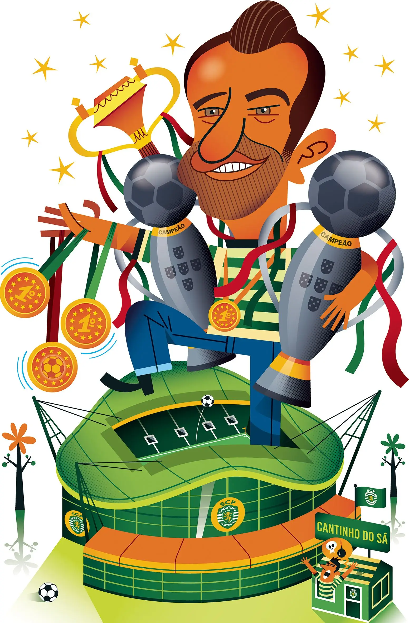 Frederico Varandas concorre para um terceiro mandato na presidência do Sporting, que ocupa desde 2018. O seu único adversário é Bruno Sá